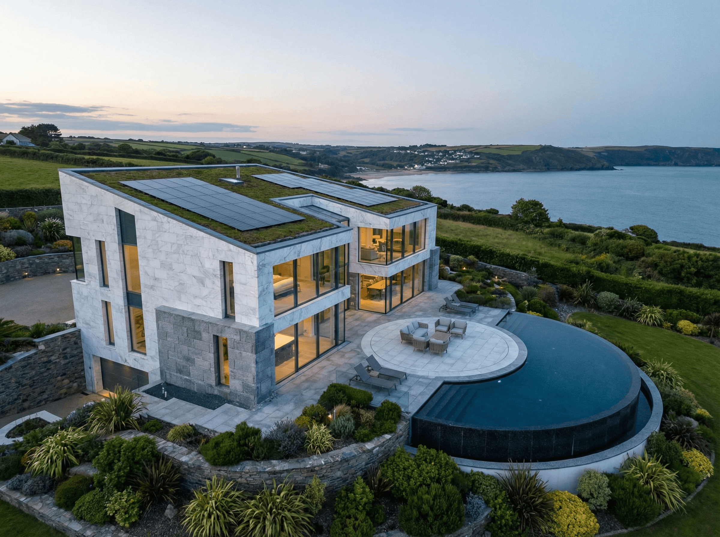 Sustainable Home Design – residential natural stone project